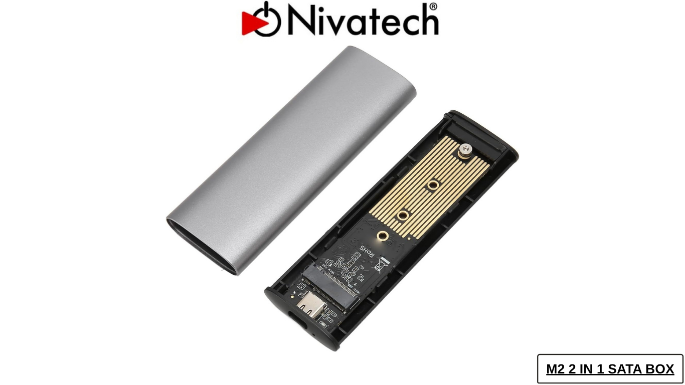 Nivatech M2 2 IN 1 SATA BOX