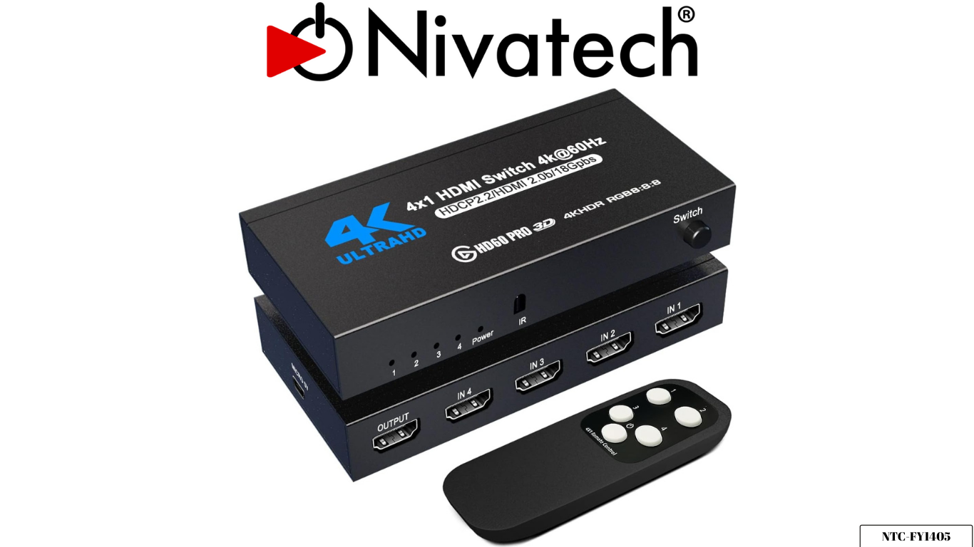 Nivatech NTC FY1405 5 IN 1 HDTV SPLITTER