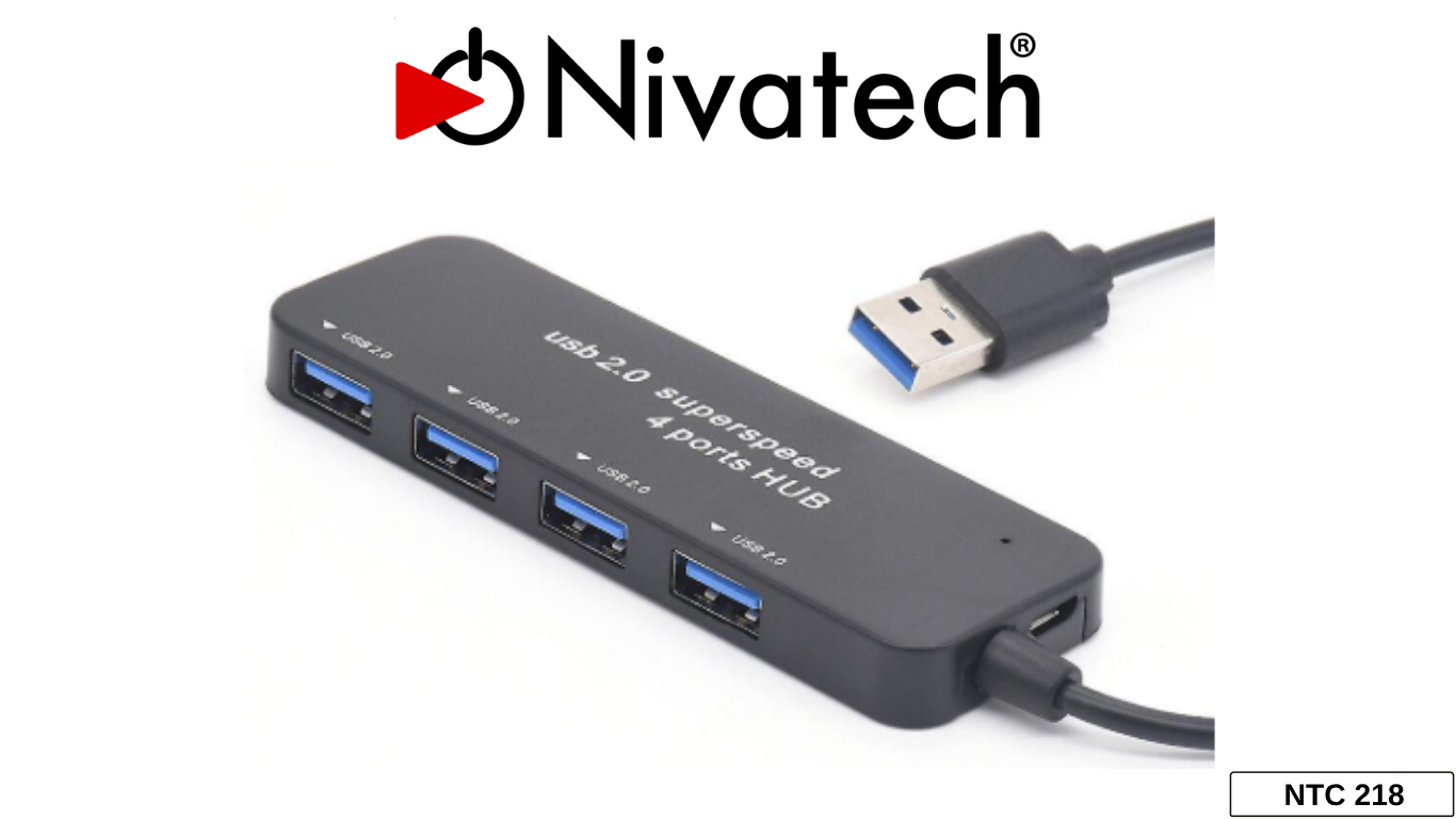 Nivatech NTC 218 3 PORT USB HUB CABLE