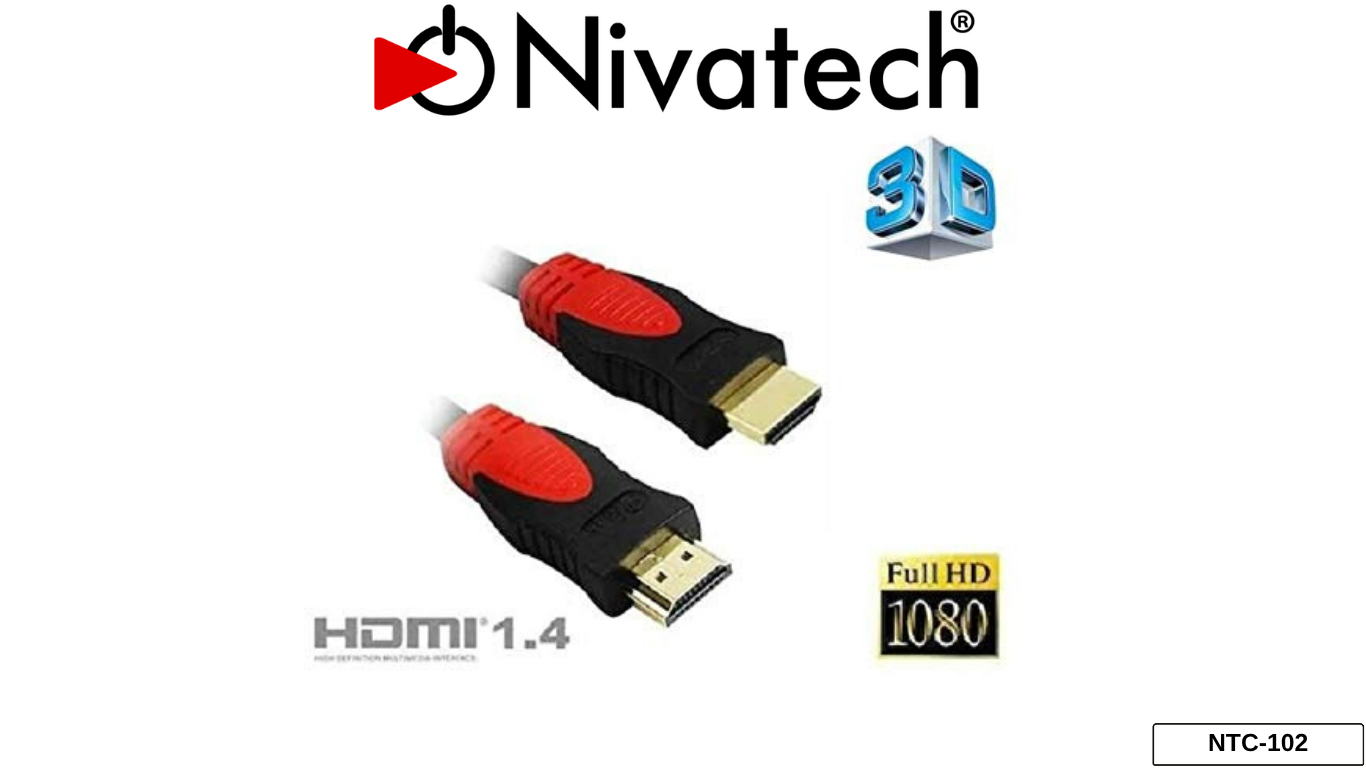 Nivatech NTC 102 1.4V HDMI CABLE 3M