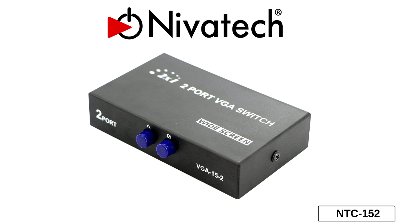Nivatech NTC 152 VGA 2 PORT SWITCH