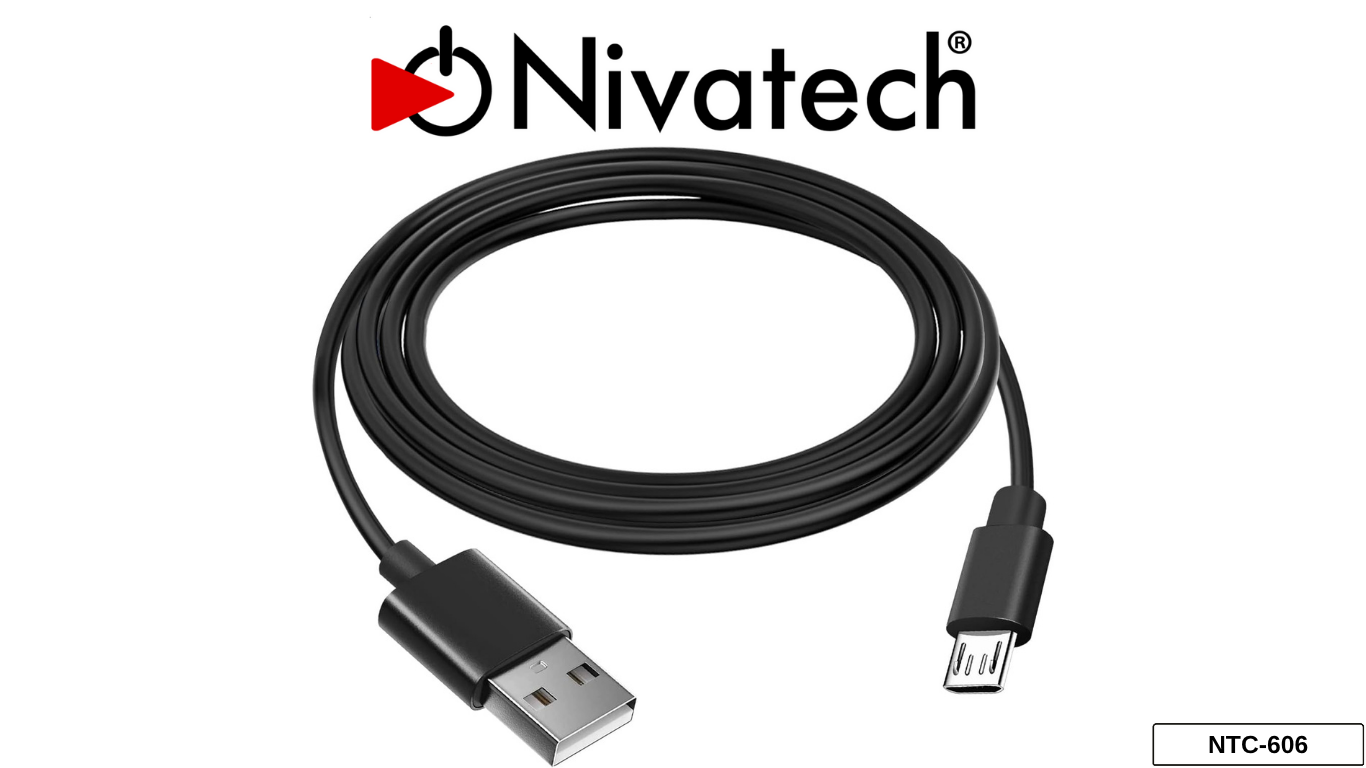 Nivatech NTC 606 USB M TO MICRO USB CABLE 1,5M