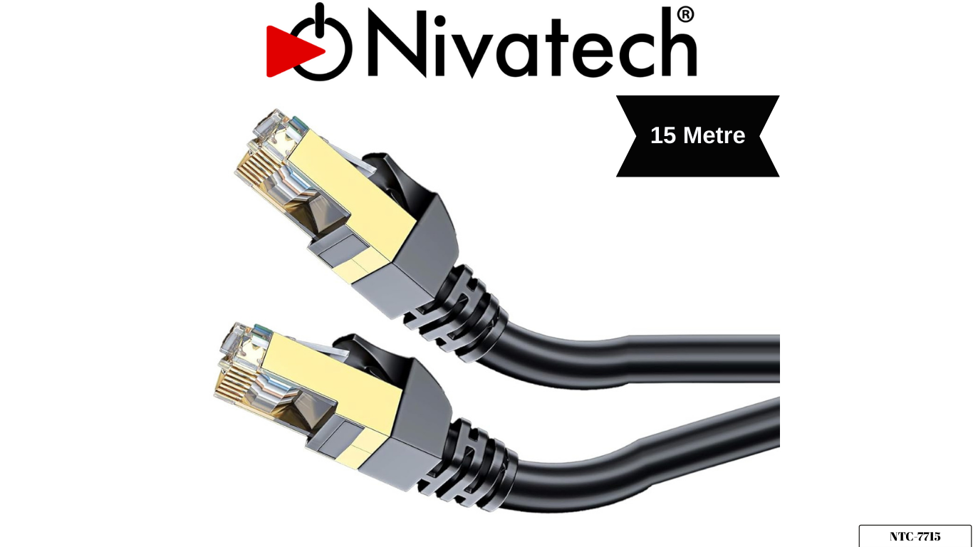 Nivatech NTC 7715 15M CAT7 CABLE 1000MHZ/10GBPS