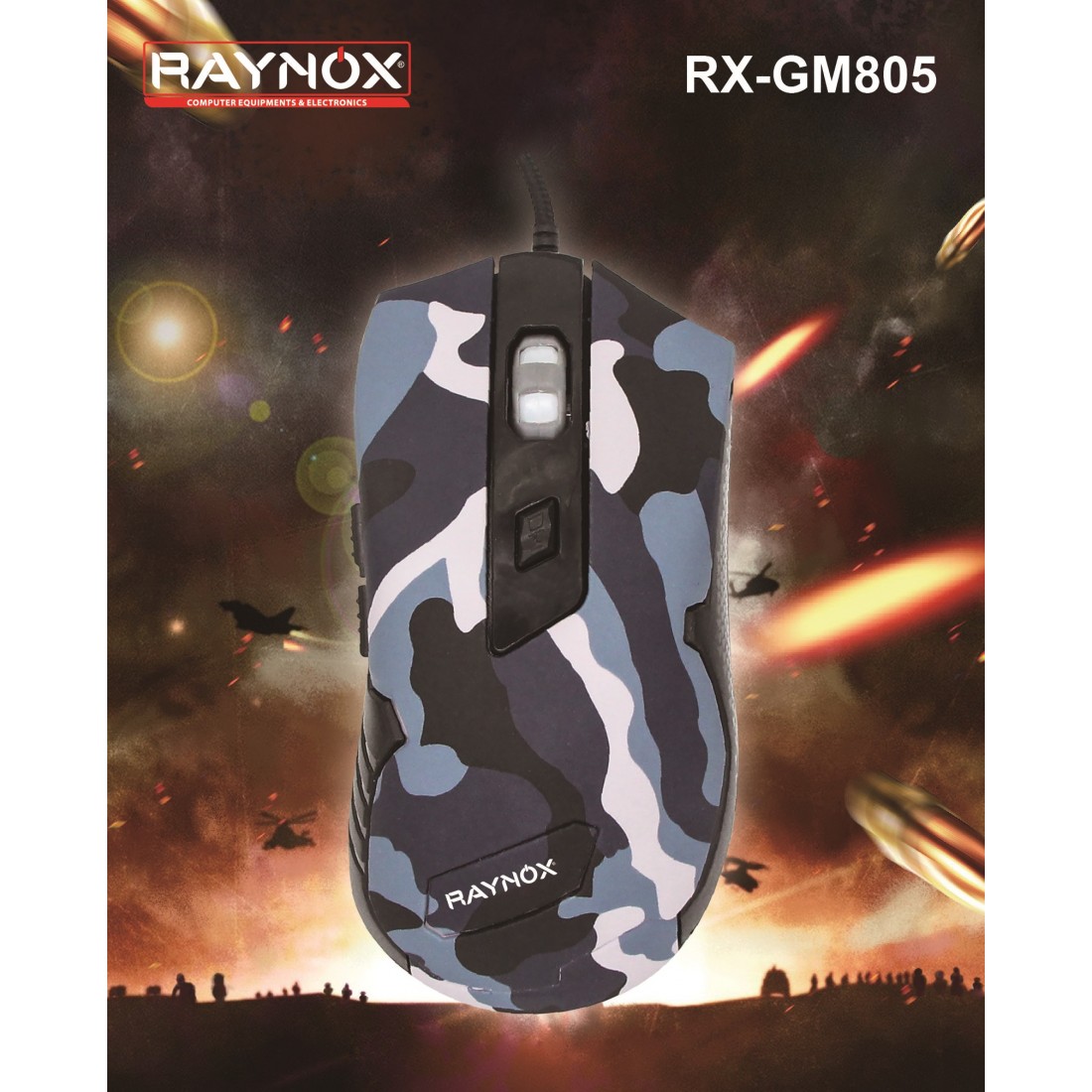 RAYNOX RX-GM805 WIRED GAMING MOUSE