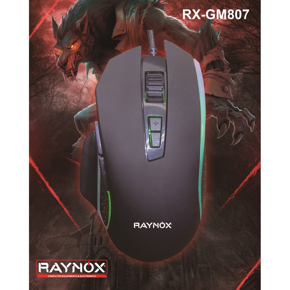 RAYNOX RX-GM807 WIRED GAMING MOUSE