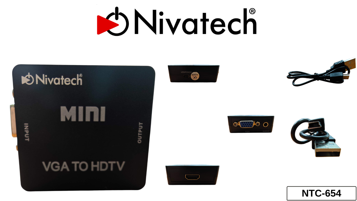 Nivatech NTC 654 VGA TO HDMI CONVERTER