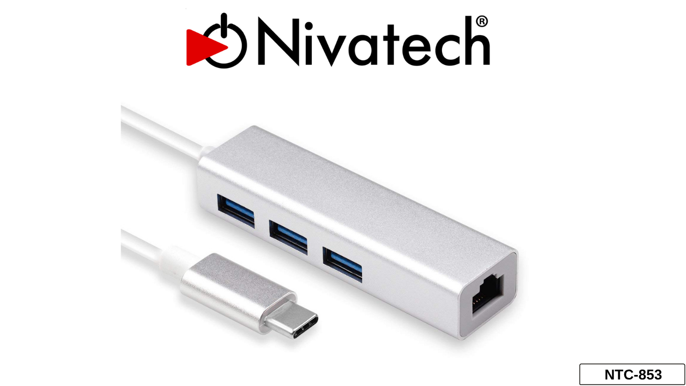 Nivatech NTC 853 TYP-C USB HUB CABLE