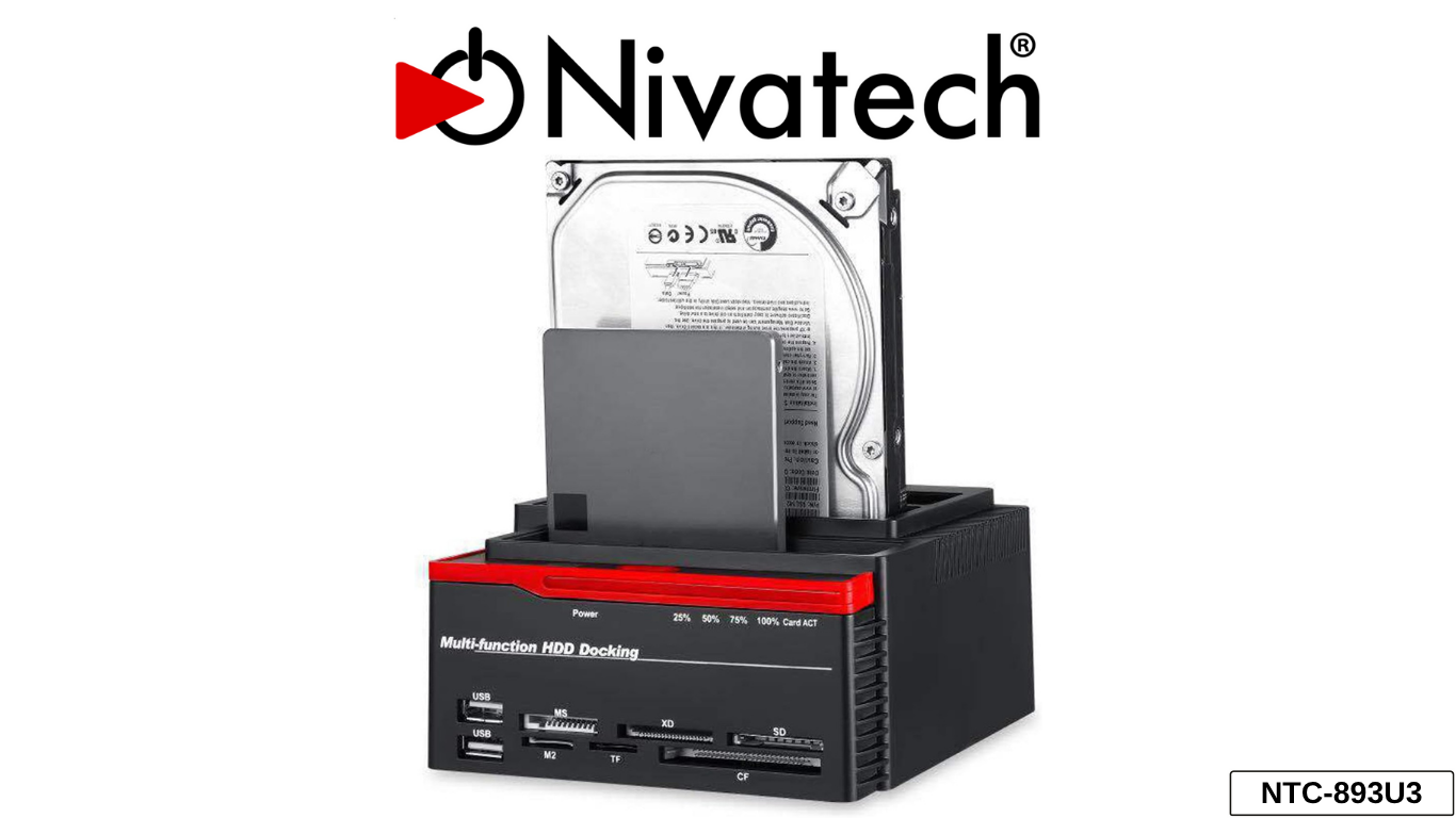 Nivatech NTC 893U3 HDD DOCKING STATION