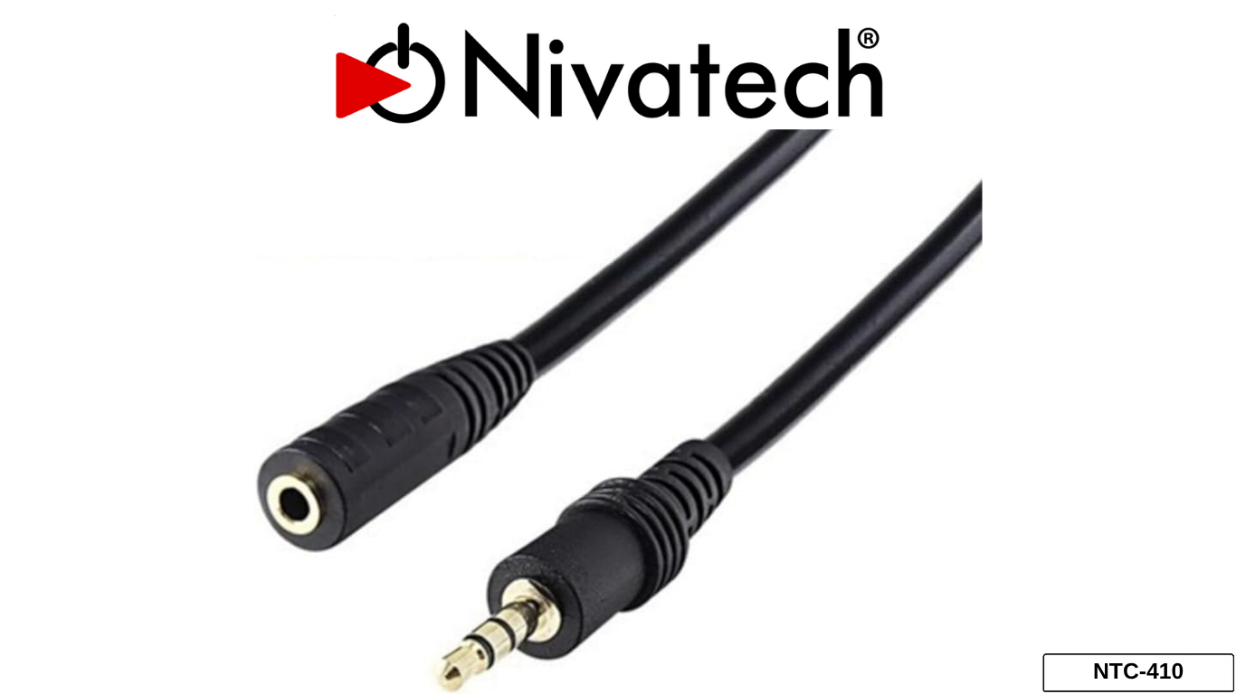 Nivatech NTC 411 3 MT AUX SES UZATMA 3,5MM							