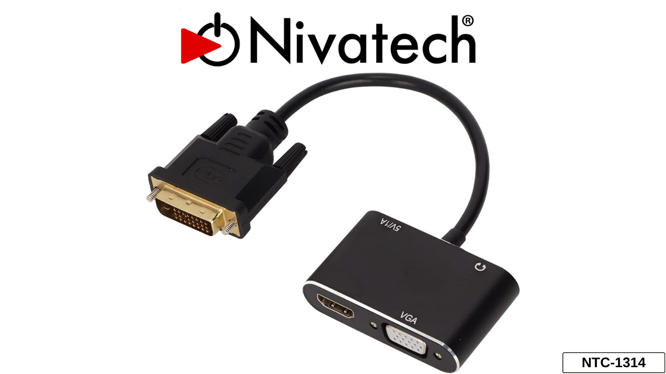 Nivatech NTC 1314 DVI TO VGA+HDTV CONVERTER