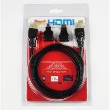 Nivatech NTC 99 1.4V HDMI FLAT CABLE 1,5M 3 in 1